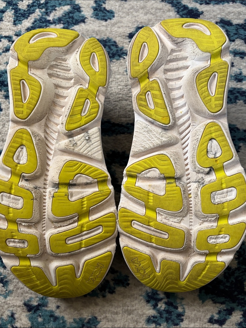 Hoka Gaviota 5 Navy with Bright Blue Accent Running Shoes - Picture 8 of 10